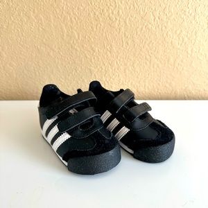 Baby Adidas Sambas, size 4